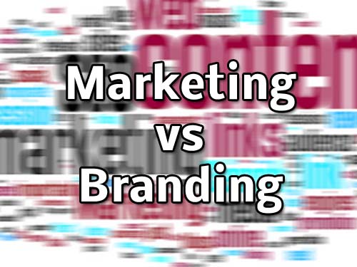 Branding vs marketing