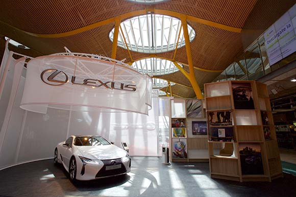 ESPACIO BY LEXUS, lujo en la T4 de Madrid