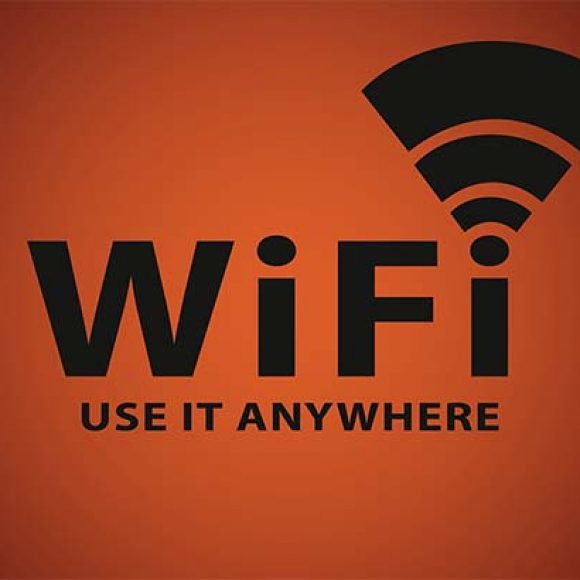 Cartel indicativo de Zona WiFi