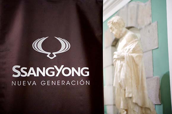 Diseño de Tangram para el evento SsangYong