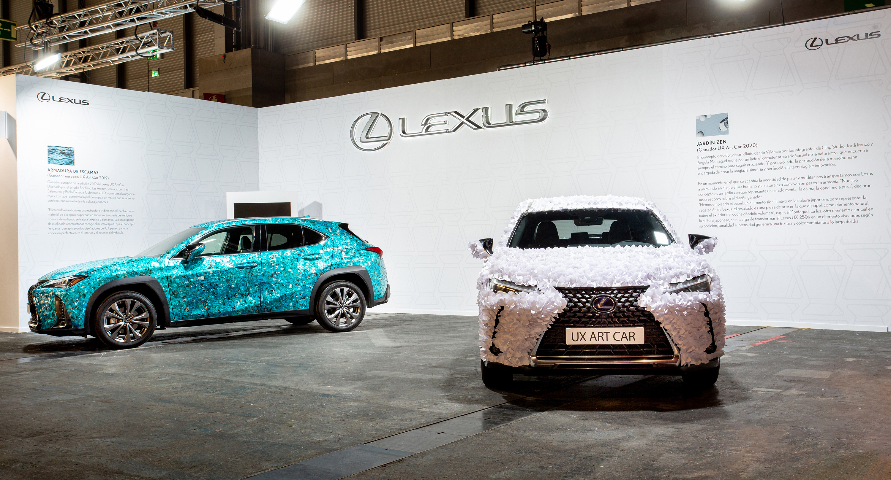Diseño de Tangram para Lexus en ARCOMadrid