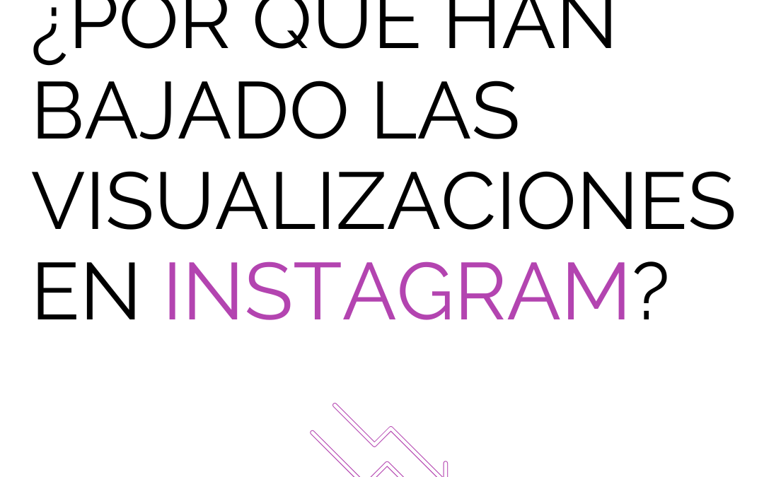 ¿Has notado una bajada en las visualizaciones en Instagram? Te contamos por qué (y te damos soluciones)
