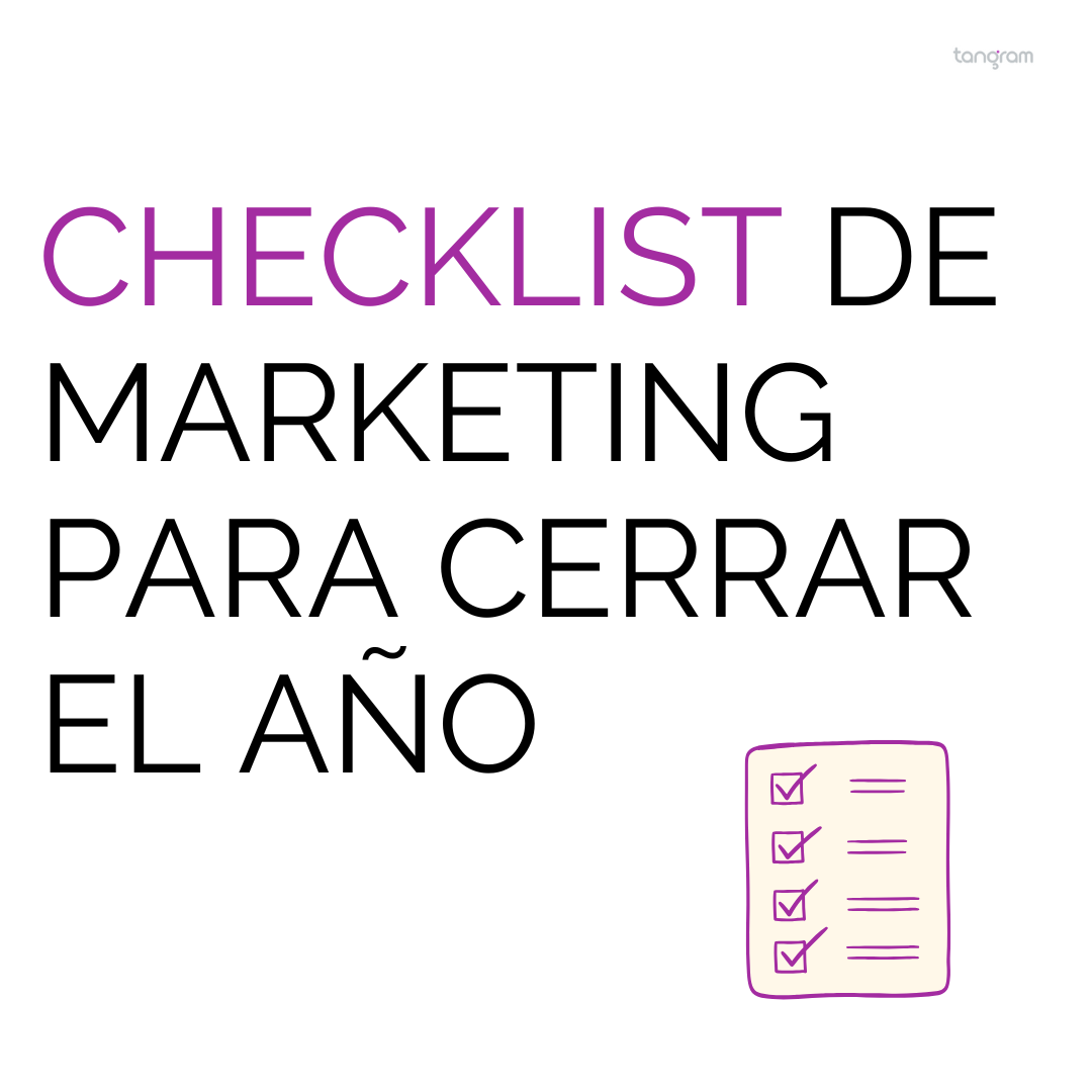 Checklist de marketing para cerrar el año