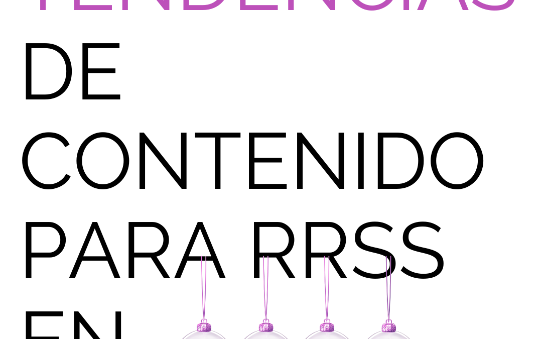 Tendencias de contenido para redes sociales en 2026