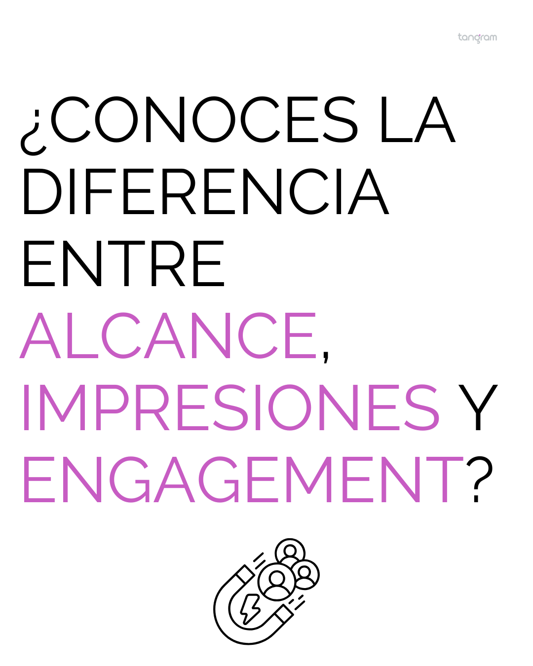 ¿Conoces la diferencia entre alcance, impresiones y engagement?
