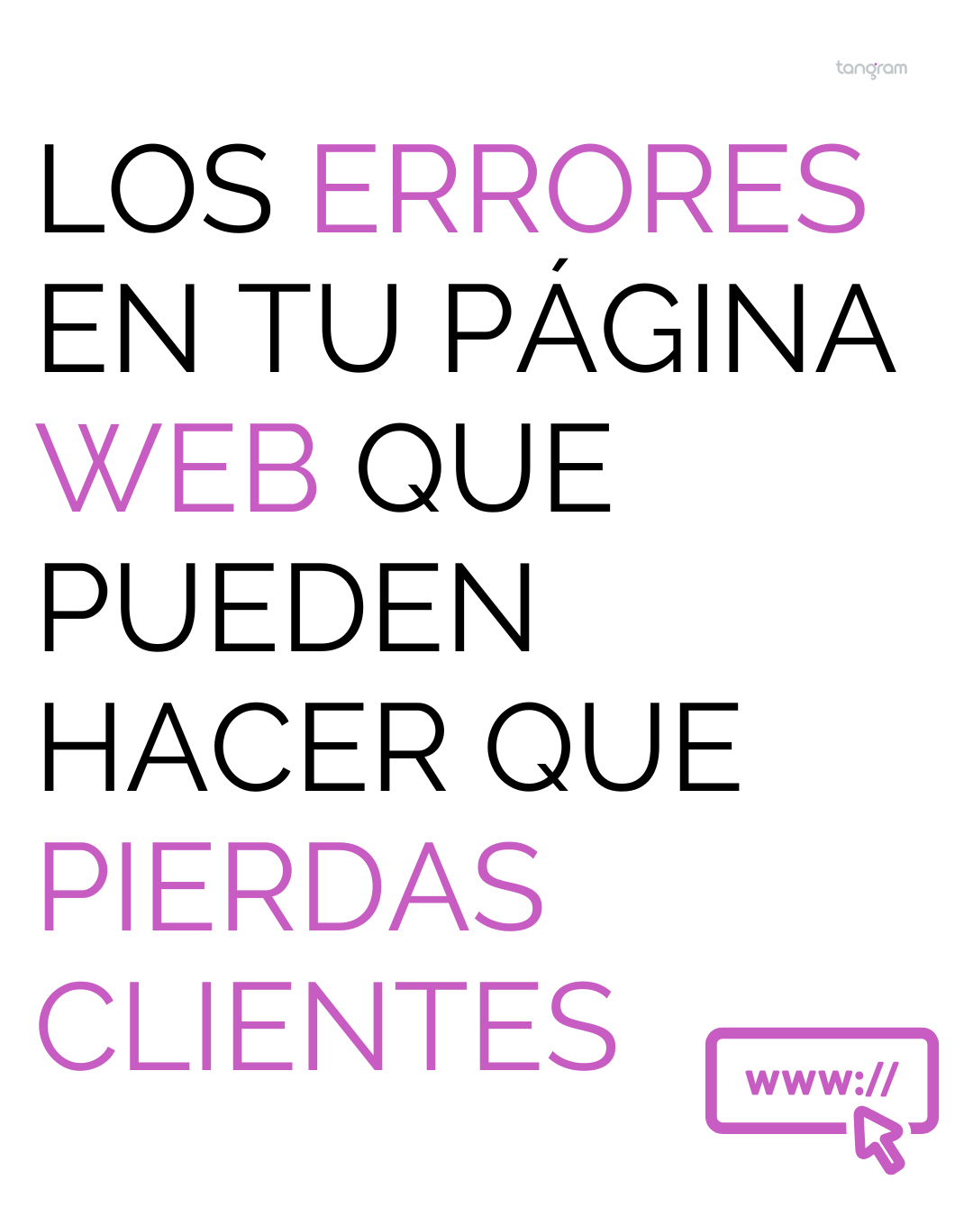 Los errores en tu página web que pueden hacer que pierdas clientes